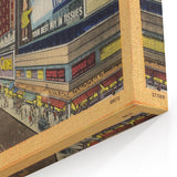 Times Square Nightlife Poster – Vintage New York City Art