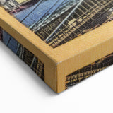 Brooklyn Bridge Vintage Poster – Retro New York City Art