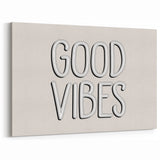 Good Vibes Boys Room Wall Art – Kids Wall Art Prints for Playroom