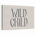 Wild Child Boys Room Wall Art – Kids Wall Art Prints for Playroom