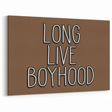Long Live Boyhood Boys Room Wall Art – Kids Wall Art Prints