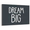 Dream Big Boys Room Wall Art – Kids Wall Art Prints for Playroom