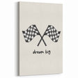 Racing Dream Big Boys Room Wall Art – Kids Wall Art Prints