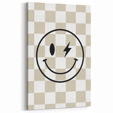 Lightning Smiley Boys Room Wall Art – Kids Wall Art Prints