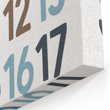 Counting Numbers Wall Art - Boys Room Wall Art Kids Wall Art Prints