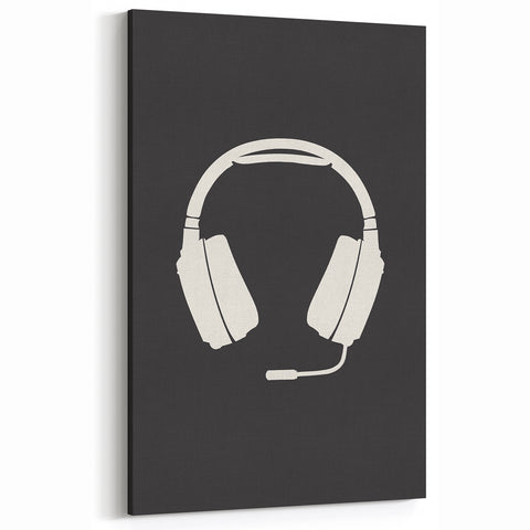Gaming Headset Wall Art - Boys Room Wall Art Kids Wall Art Prints