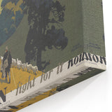 Vintage "Your Britain" Poster - Retro South Downs Landscape Art