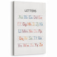 Alphabet Typography Art Print – Colorful ABC Wall Art for Kids
