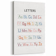 Alphabet Typography Art Print – Colorful ABC Wall Art for Kids
