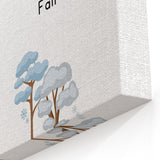 Seasons of the Year Typography Art Print – Summer, Fall, Spring, Winter Wall Art