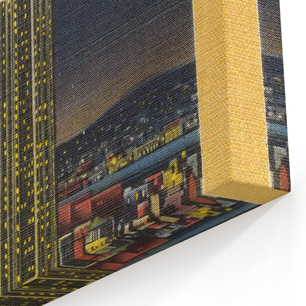Vintage Travel Poster - Empire State Building at Night, NYC