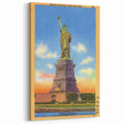 Vintage Travel Poster - Statue of Liberty, NYC