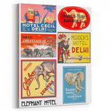 Vintage Travel Poster - Elephant Hotel Collection