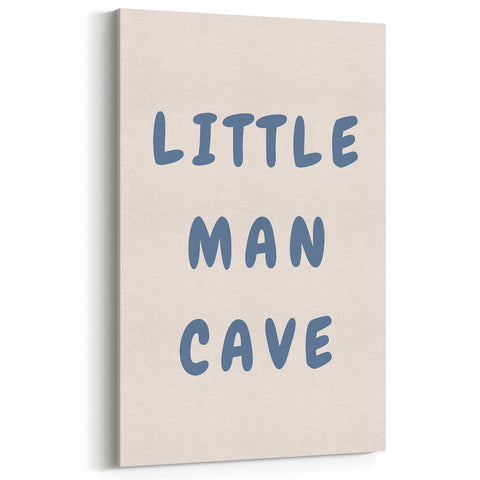 Little Man Cave - Boys Room Wall Art Kids Wall Art Prints