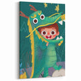 Dragon Costume Adventure - Boys Room Wall Art Kids Wall Art Prints