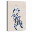 Motocross Rider Wall Art - Boys Room Wall Art Kids Wall Art Prints