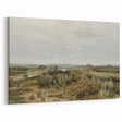 Vintage Landscape Art: Serene Countryside River Print