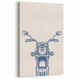Motorcycle Handlebar Wall Art - Boys Room Wall Art Kids Wall Art Prints