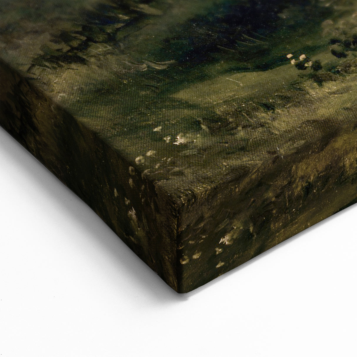 Vintage Orchard Art - Blossom Trees Landscape Canvas
