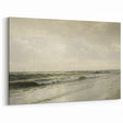 Vintage Seascape Art - Calm Ocean Waves Canvas