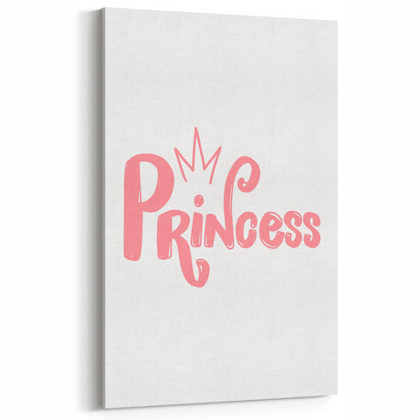 Princess Wall Art – Girls Bedroom and Nursery Decor