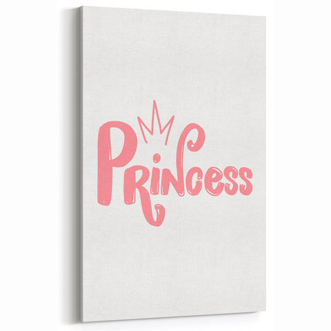 Princess Wall Art – Girls Bedroom and Nursery Decor