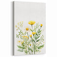 Botanical Girls Room Wall Art – Floral Nursery Print