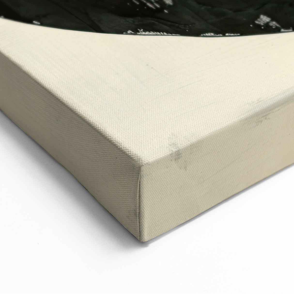 Contemporary Dining Art Pieces – Bold Black and Green Geometry