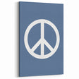 Peace Symbol – Minimalist Boys Room Wall Art for Kids