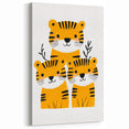 Adorable Tiger Trio – Boys Room Wall Art for Kids