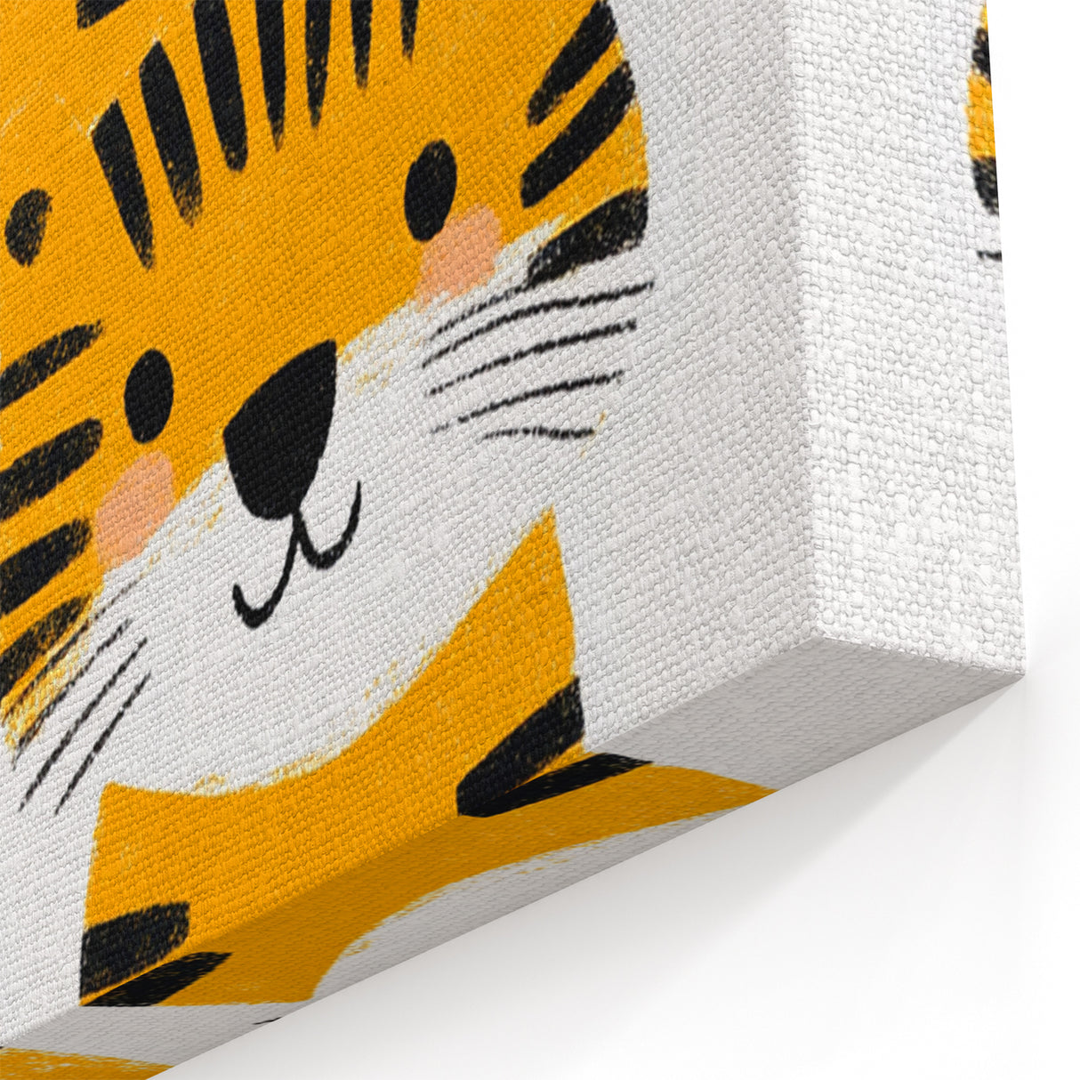 Adorable Tiger Trio – Boys Room Wall Art for Kids