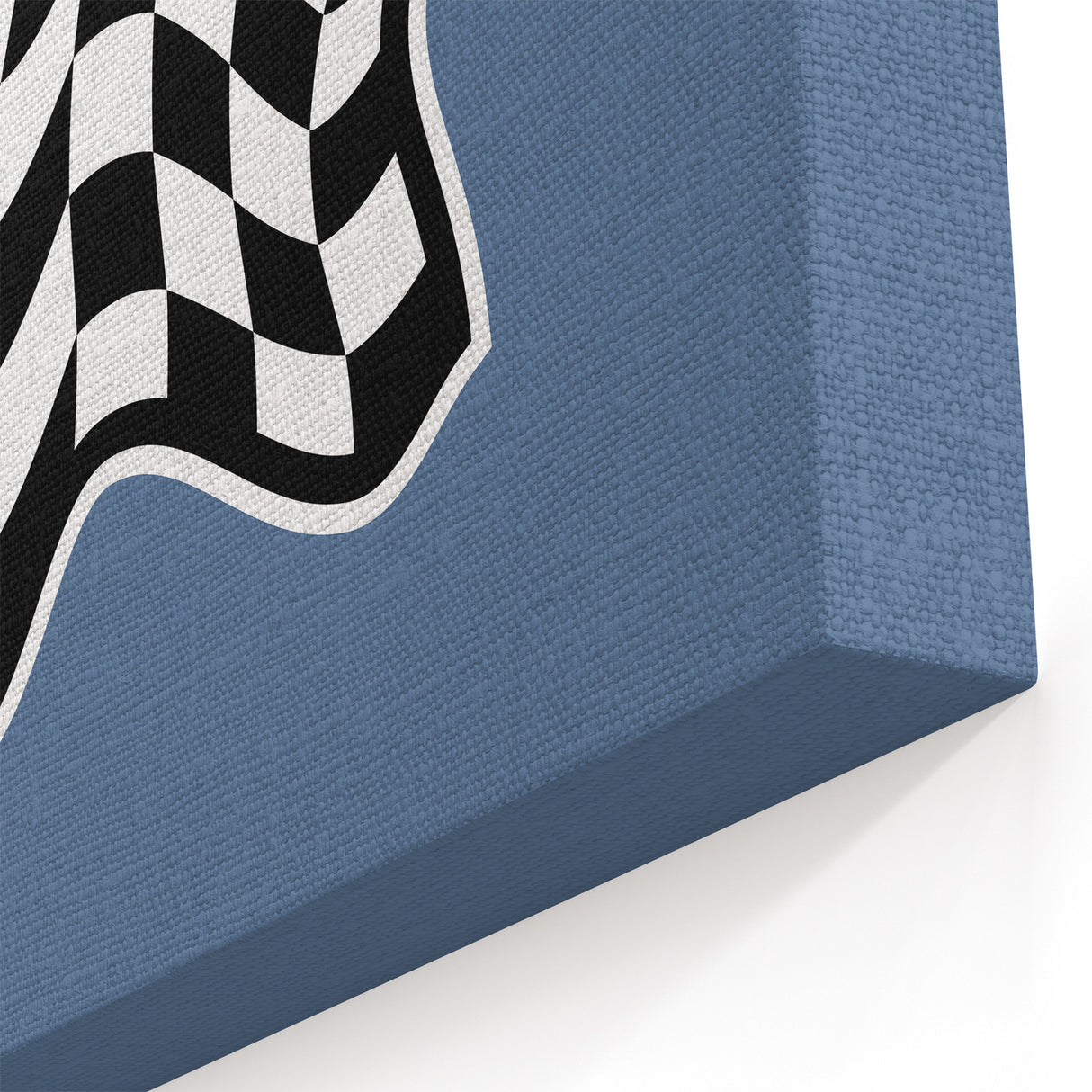 Racing Checkered Flag – Boys Room Wall Art for Speed Enthusiasts