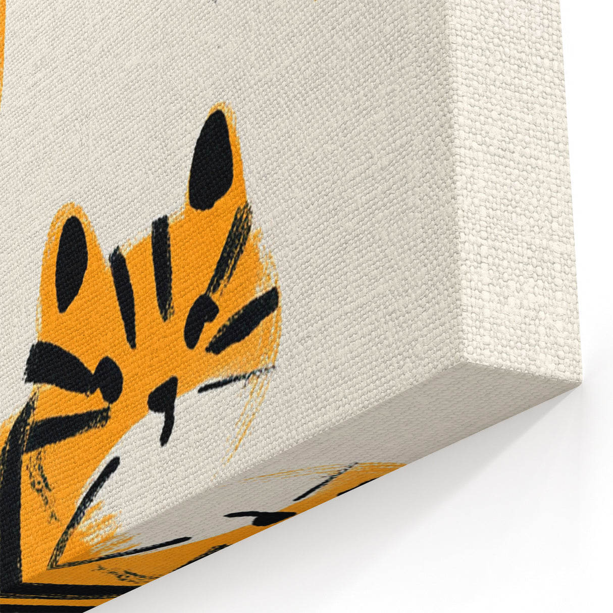 Playful Orange Cats – Boys Room Wall Art for Animal Lovers