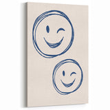 Smiley Faces Wall Art – Fun & Playful Boys Room Decor