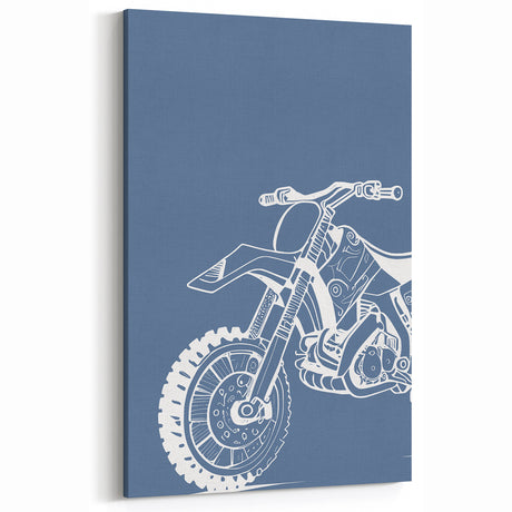 Dirt Bike Wall Art – Cool & Adventurous Boys Room Decor