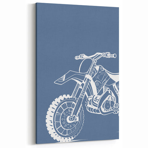 Dirt Bike Wall Art – Cool & Adventurous Boys Room Decor