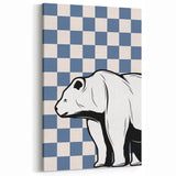 Polar Bear Wall Art – Cool Animal Print for Boys' Room Decor