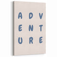Adventure Wall Art – Inspirational Typography Print for Boys' Room