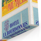 Vintage Travel Posters - French Hotel Collection Wall Art