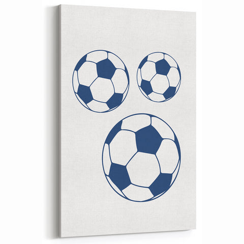 Soccer-Themed Boys Room Wall Art – Kids Wall Art Prints
