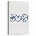 Volleyball-Themed Boys Room Wall Art – Kids Wall Art Prints