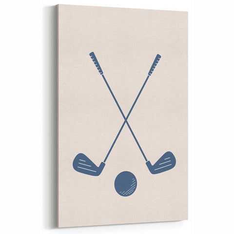 Golf Club Silhouette – Boys Sports Wall Art