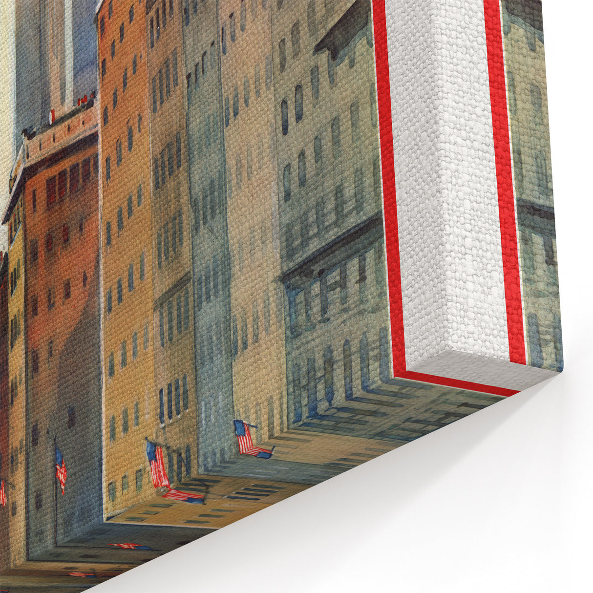 Vintage Travel Poster - Fifth Avenue New York Wall Art