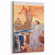 Vintage Travel Poster - Ariane Opera Paris Wall Art