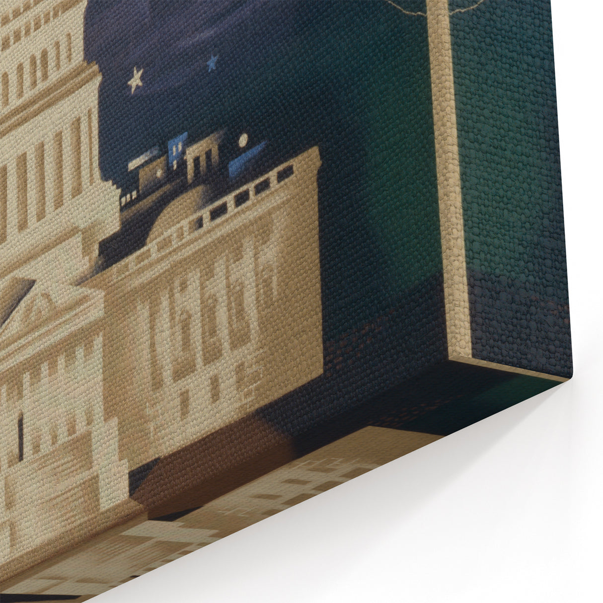 Vintage Travel Poster - Washington American Airlines Wall Art