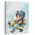 Aviator Teddy – Boys Room Wall Art
