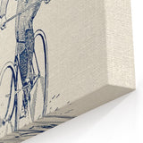 Vintage Travel Poster - Columbias Bicycle Wall Art