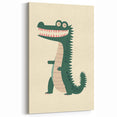 Playful Crocodile Boys Room Wall Art – Fun Kids Wall Art Prints