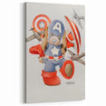 Superhero Puppy Boys Room Wall Art – Fun Kids Wall Art Prints