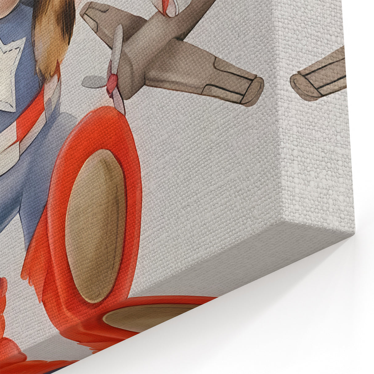 Superhero Puppy Boys Room Wall Art – Fun Kids Wall Art Prints